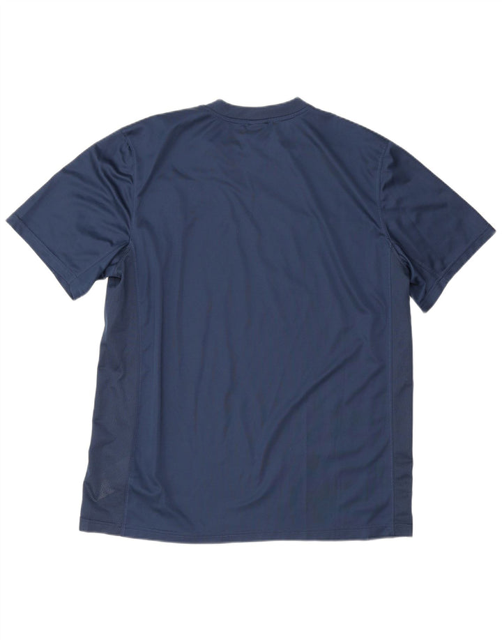 T-shirt Nike da uomo Dri Fit Top XL blu navy in poliestere
