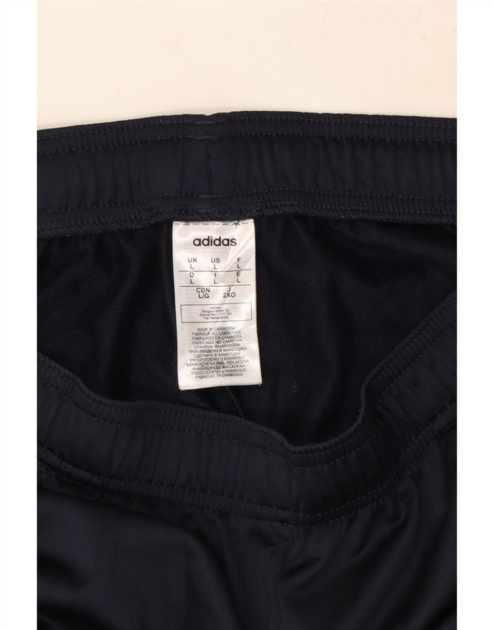 Pantaloni da tuta da uomo ADIDAS Joggers grandi poliestere blu navy