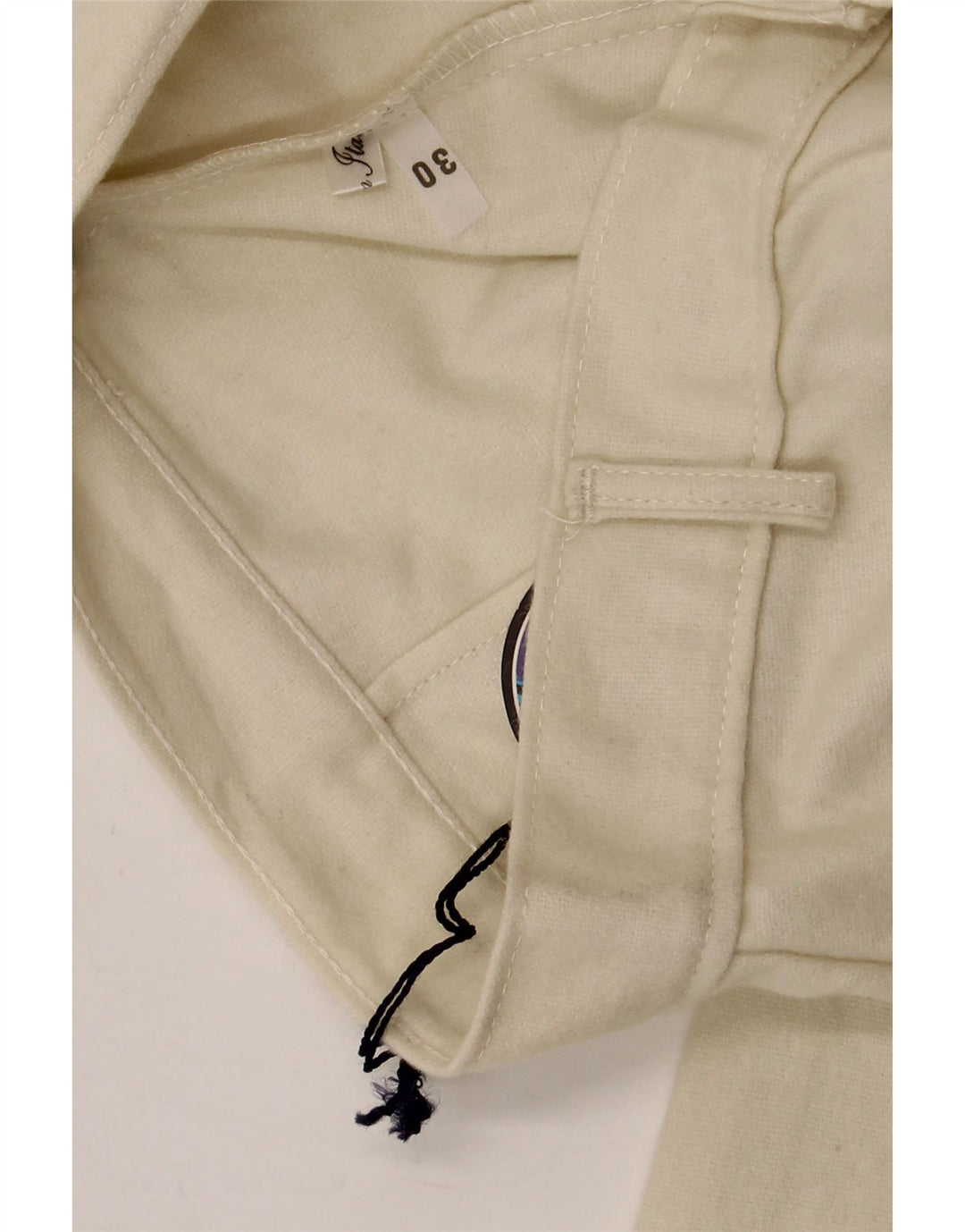 Pantaloni casual bootcut da donna VINTAGE W30 L34 Beige