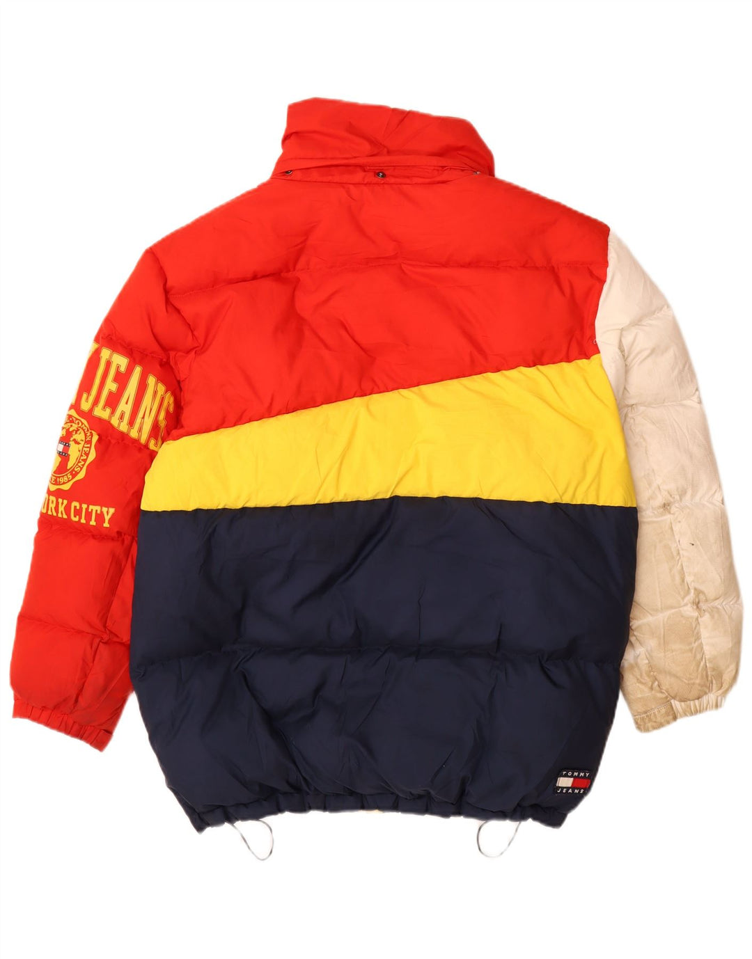 Giacca imbottita grafica da uomo Tommy Hilfiger UK 34 XS multicolore