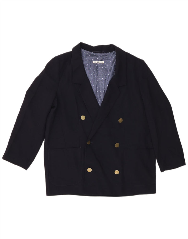 Giacca Marks & Spencer da donna Alexa Chung Blazer UK 14 Large Blu Navy