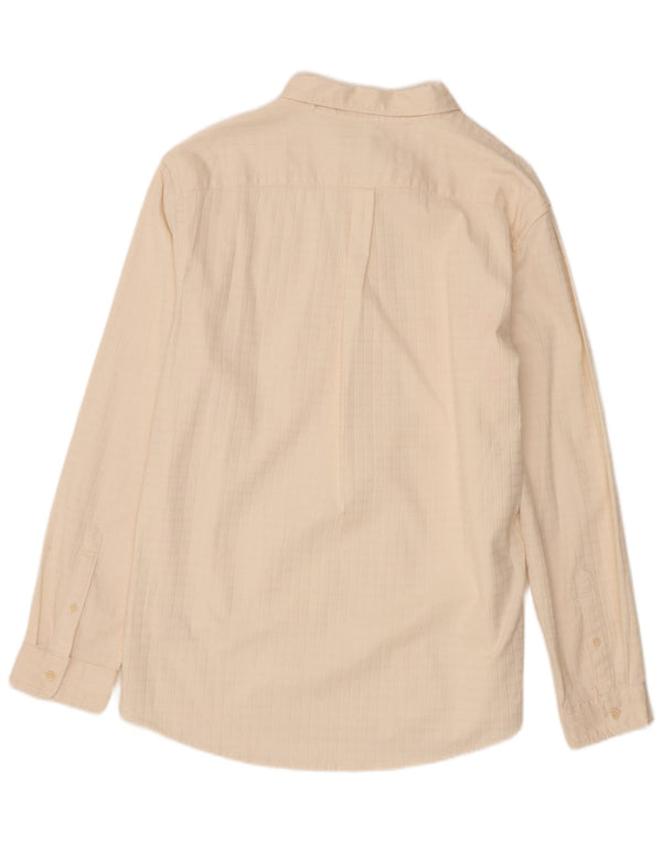 Camicia da uomo Marks & Spencer XL in cotone beige