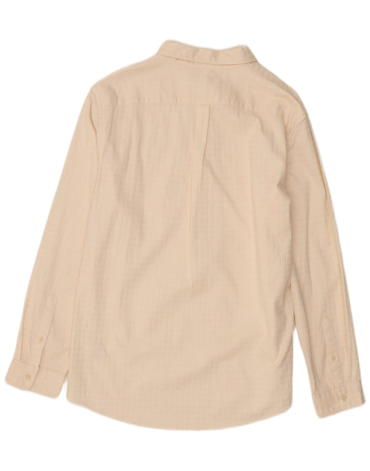 Camicia da uomo Marks & Spencer XL in cotone beige