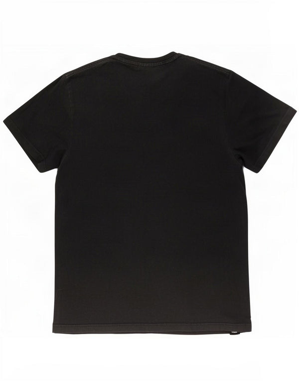 T-shirt grafica da uomo Adidas Top in cotone nero medio