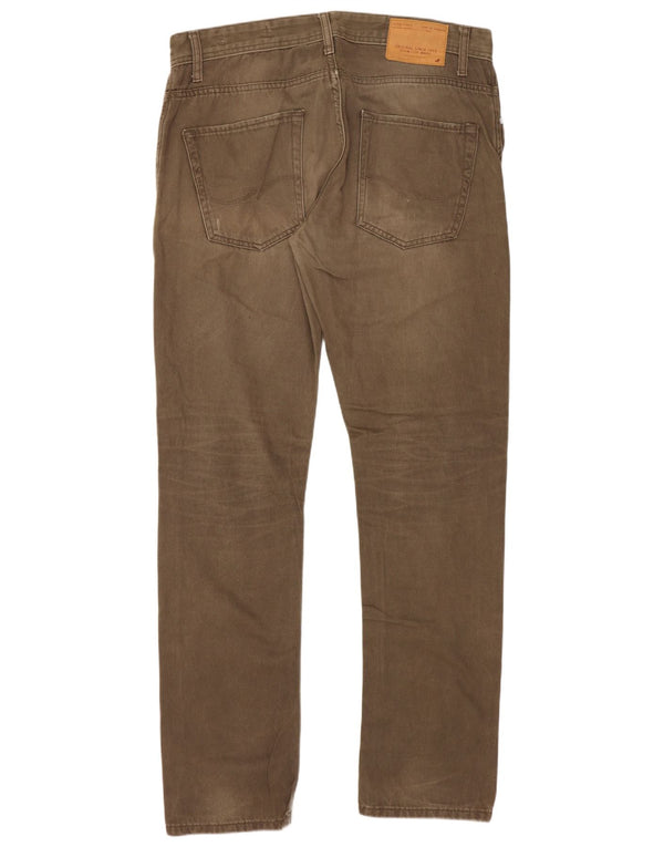 Jeans da uomo Tim Slim Jack & Jones W34 L32 cotone kaki