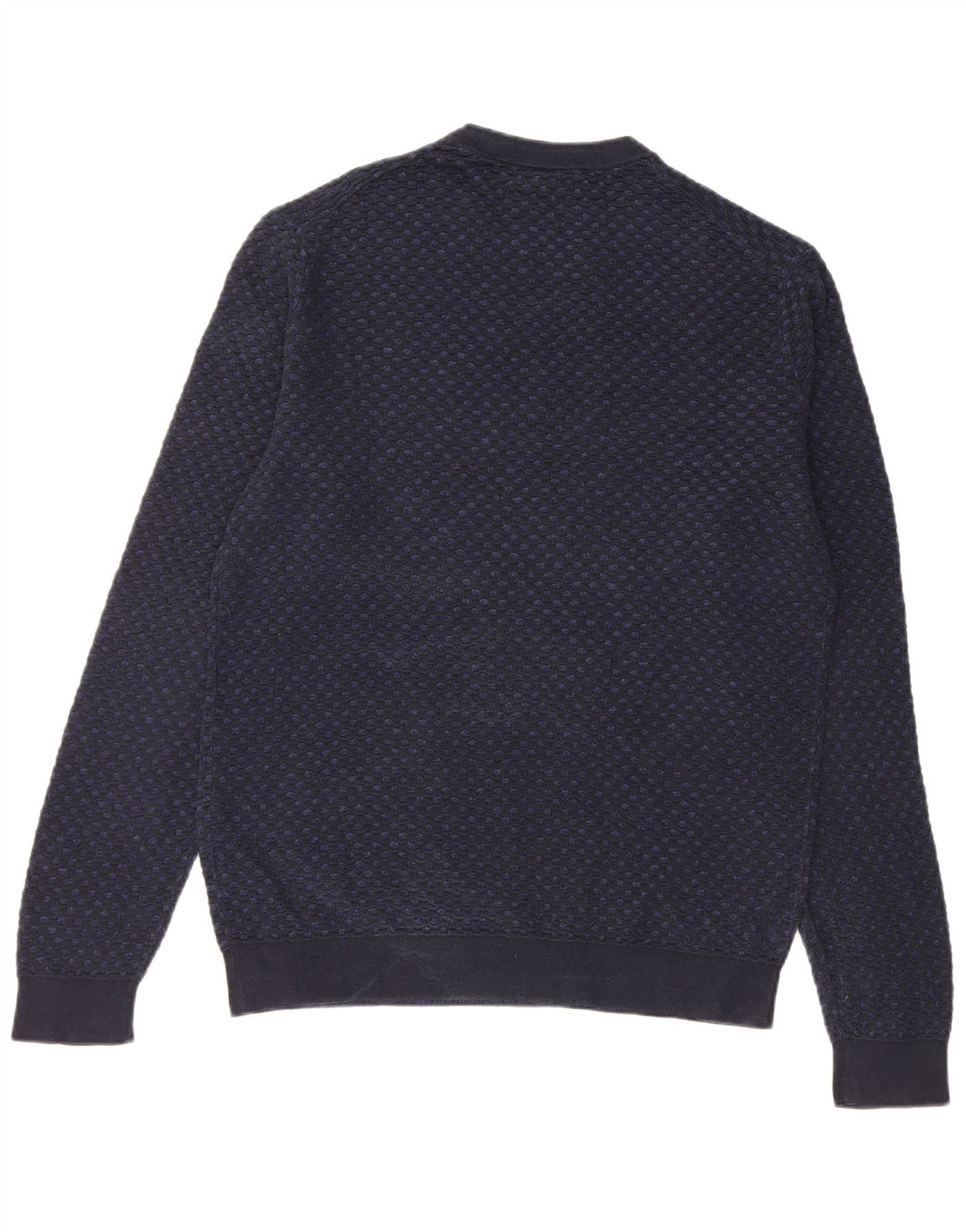 Maglione maglione girocollo da uomo Calvin Klein piccolo blu navy