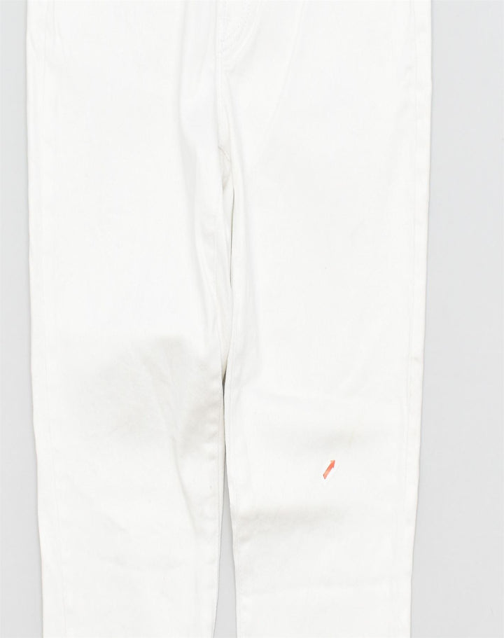 J. CREW Womens Slim Jeans W31 L26 White Cotton | Vintage | Thrift | Second-Hand | Used Clothing | Messina Hembry 