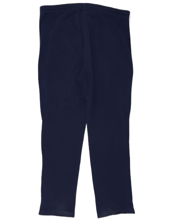 Pantaloni da tuta da uomo Adidas 2XL Poliestere color block blu navy