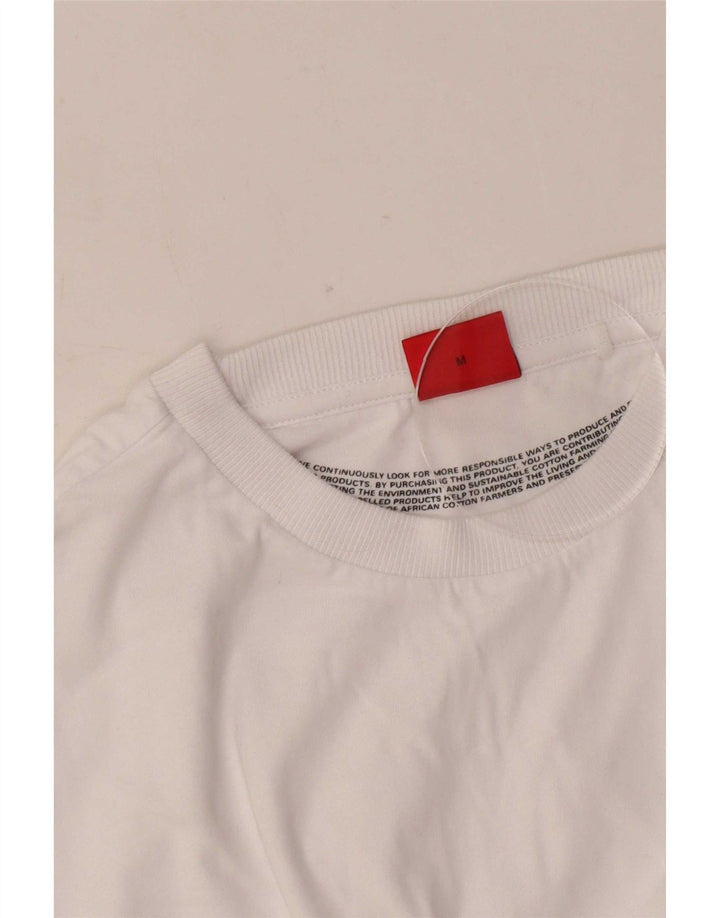 T-shirt grafica da uomo Hugo Boss Top bianco medio