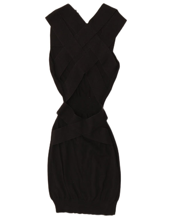 Abito a palloncino da donna All Saints UK 8 piccoli in cotone nero