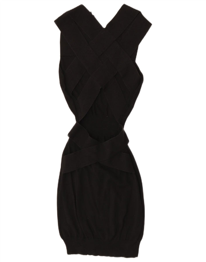 Abito a palloncino da donna All Saints UK 8 piccoli in cotone nero