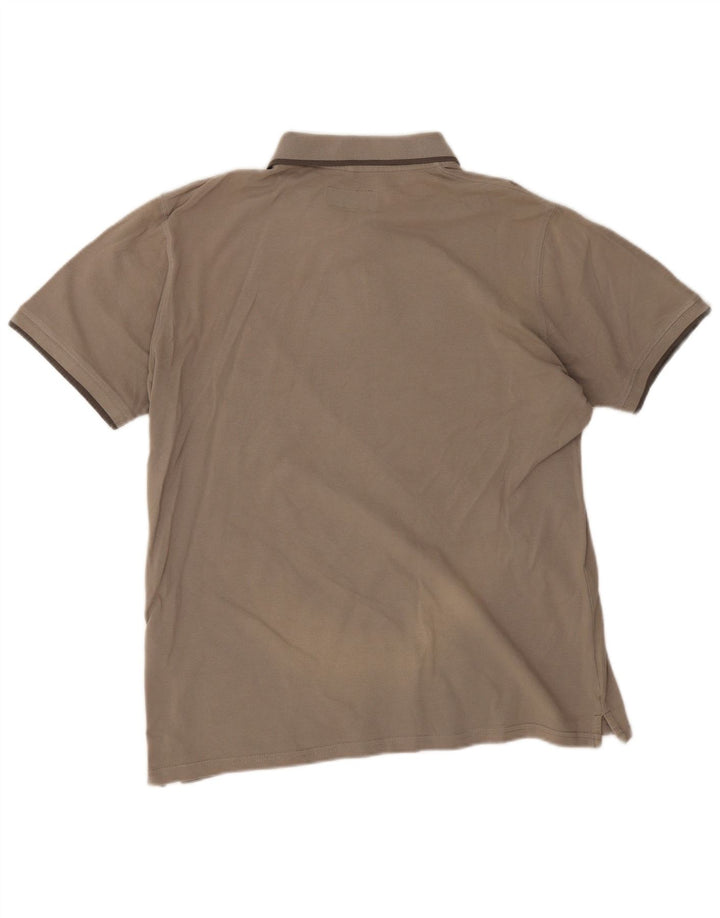 Polo Carrera da uomo XL in cotone marrone
