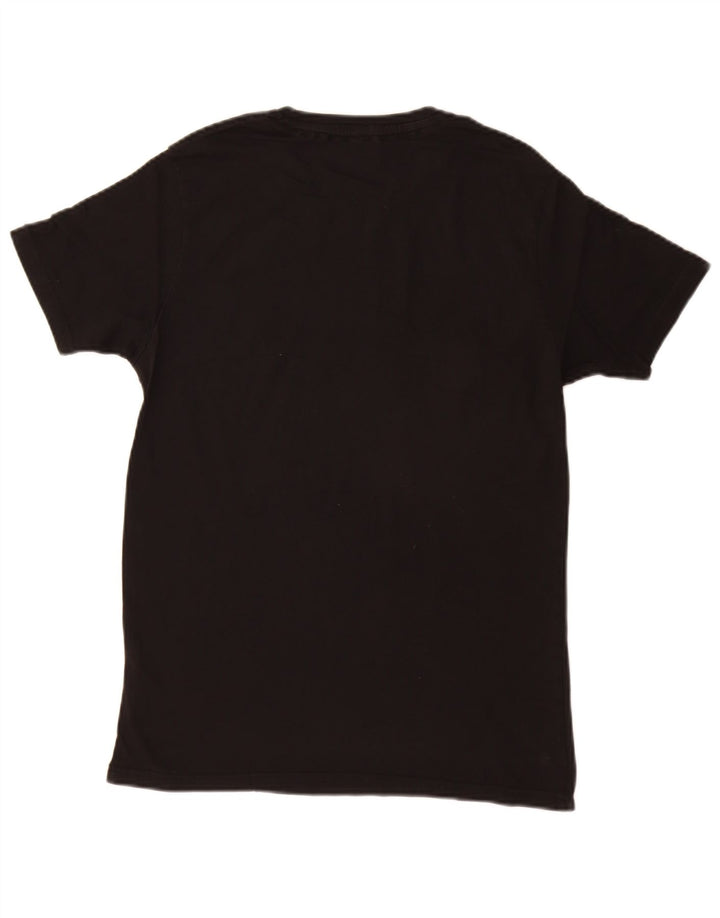 T-shirt grafica da uomo Alpha Industries Top piccola in cotone nero