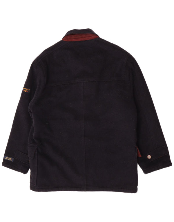 Soprabito da uomo Navigare UK 40 Large in lana blu navy