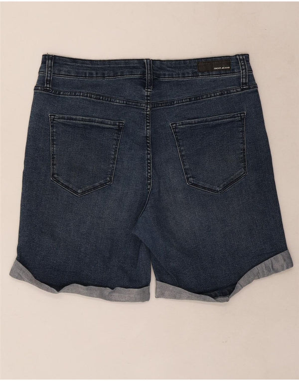 Pantaloncini di jeans da donna Dkny US 10 Large W30 cotone blu