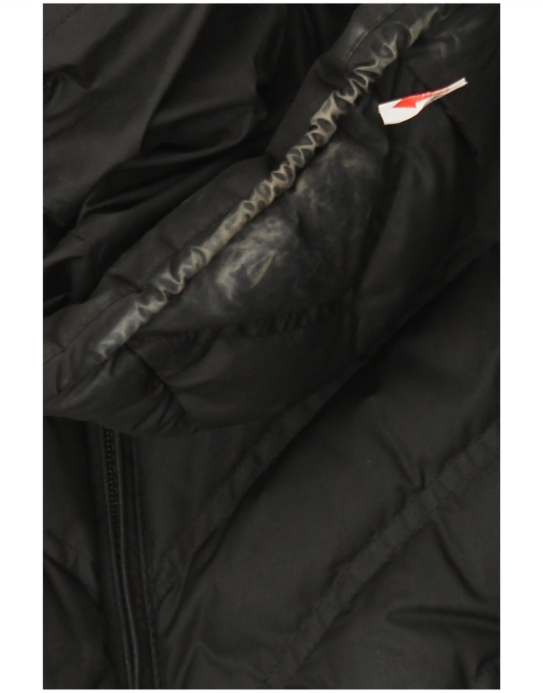 Cappotto imbottito con cappuccio da donna Patagonia UK 10 piccolo poliestere nero