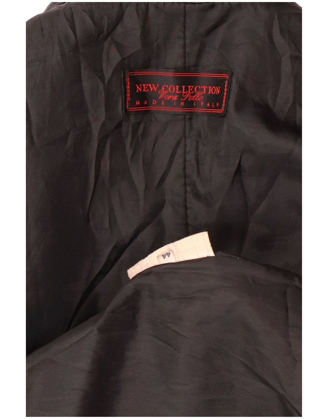 NUOVA COLLEZIONE Cappotto in pelle da donna IT 44 Medio in pelle nera