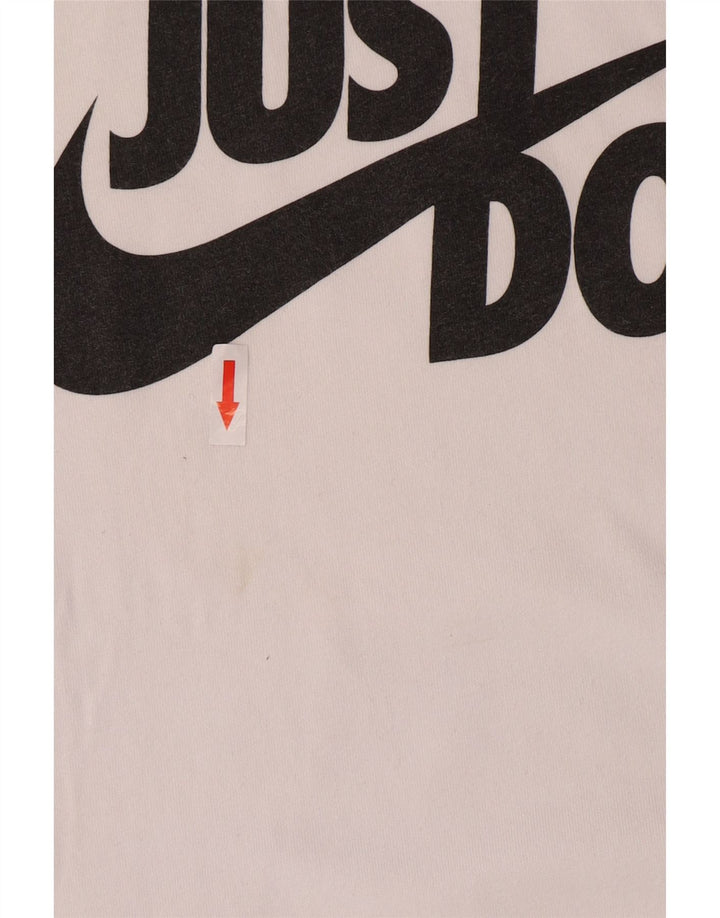 T-shirt grafica da uomo Adidas Top in cotone bianco medio