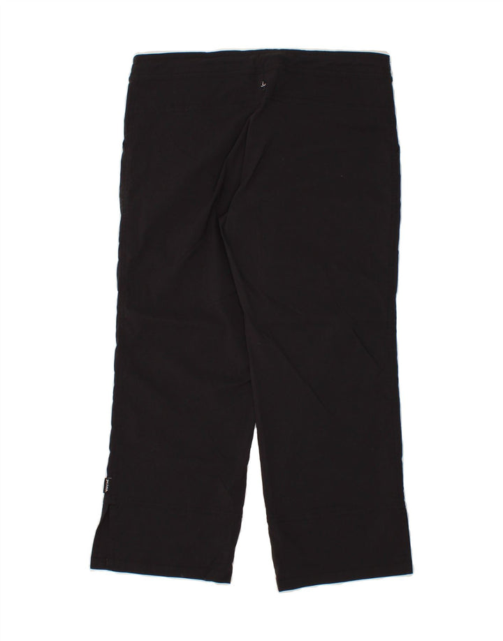 PRANA Womens Tracksuit Trousers UK 14 Medium Black Vintage Prana and Second-Hand Prana from Messina Hembry 