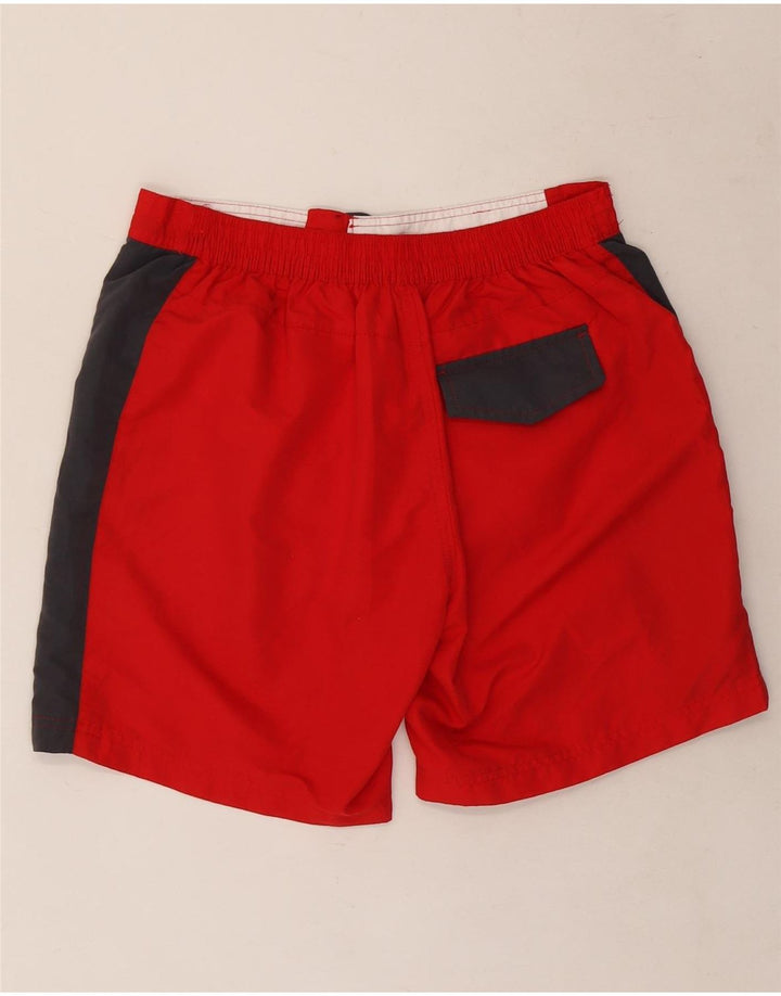 Pantaloncini da bagno grafici da uomo Kappa grandi color rosso
