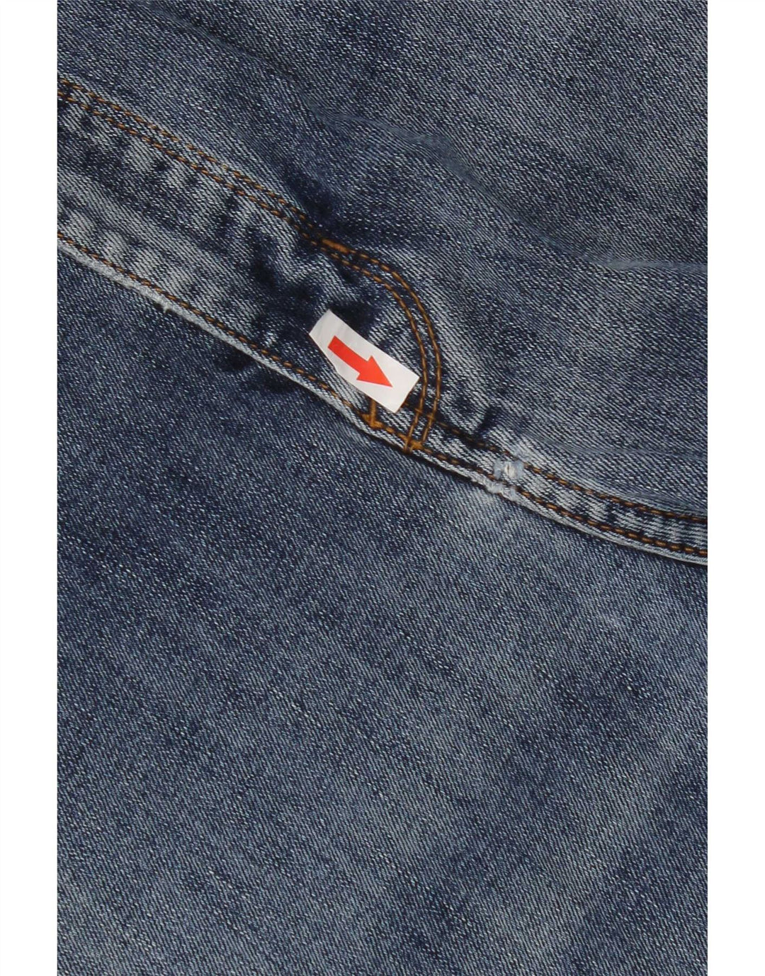 Jeans cropped regolari da uomo Marks & Spencer W38 L25 cotone blu