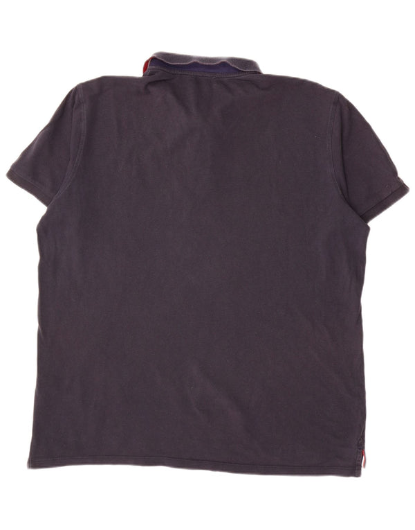 Polo Assn. Polo da uomo 2XL in cotone blu navy