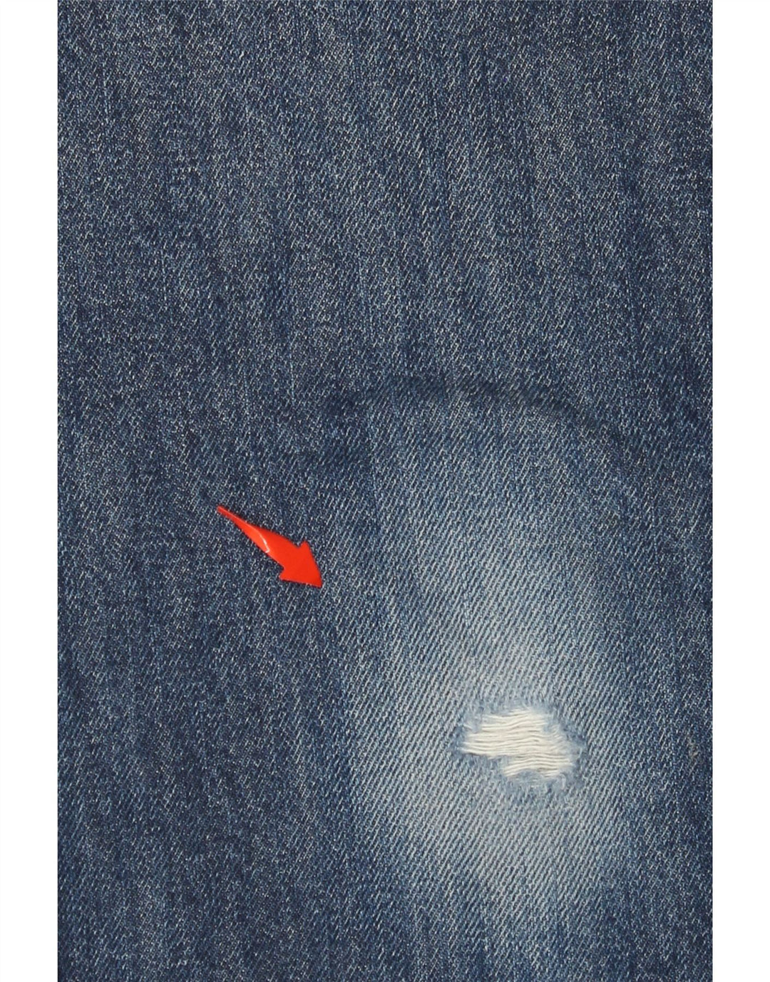 LEVI'S Jeans da uomo 511 slim effetto consumato W32 L29 cotone blu