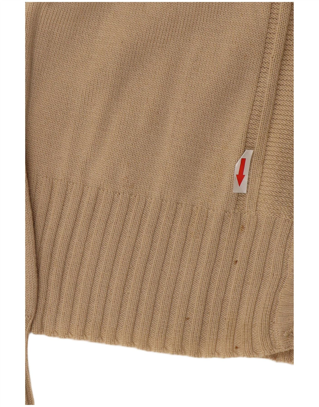 Maglione cardigan da donna Luisa Spagnoli UK 12 Lana beige medio