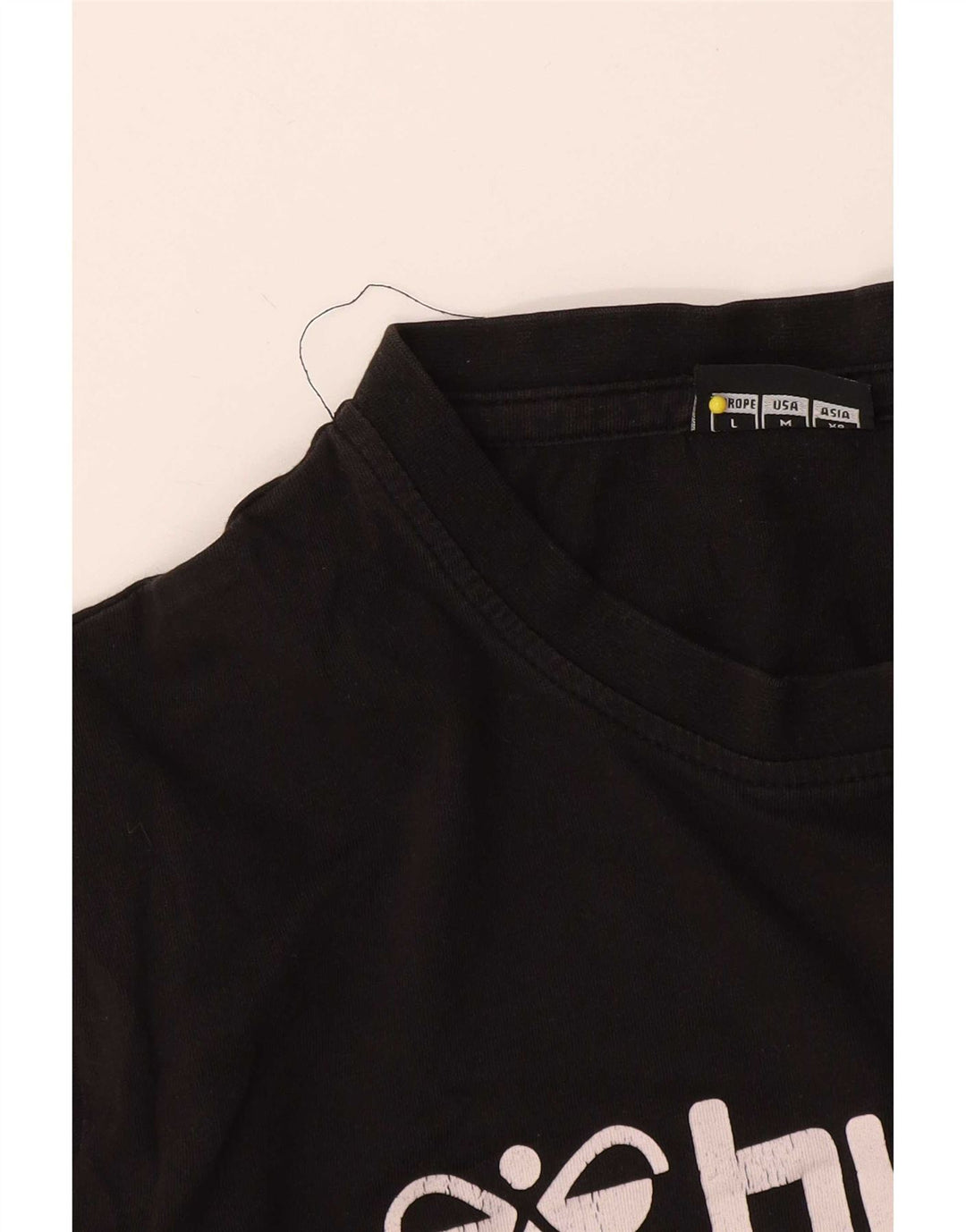 T-shirt grafica da uomo Hummel Top grande nera