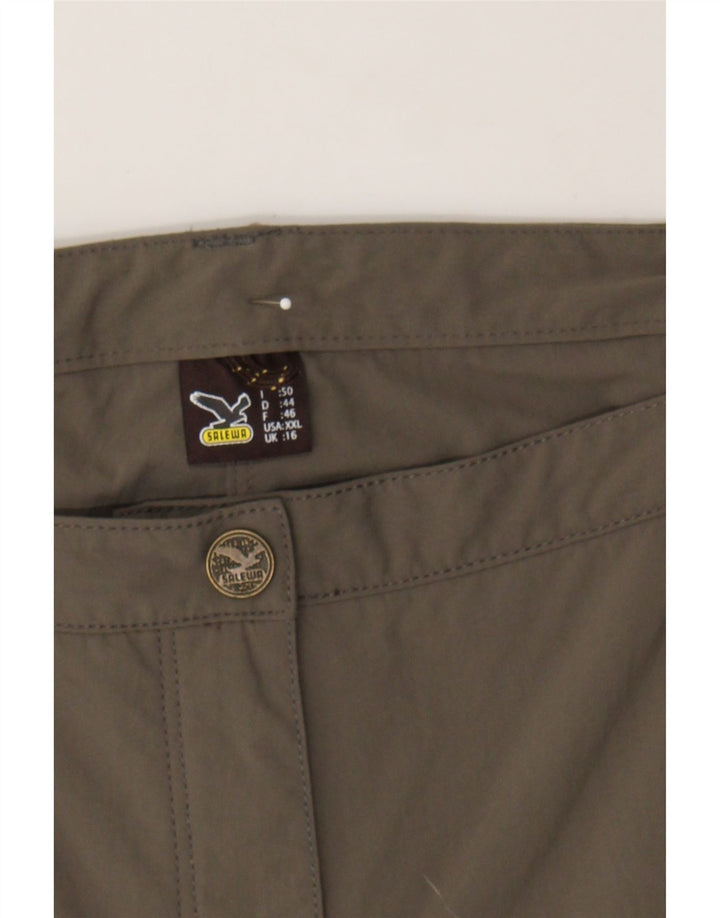 SALEWA Womens Cargo Shorts UK 16 Large W38  Grey Vintage SALEWA and Second-Hand SALEWA from Messina Hembry 