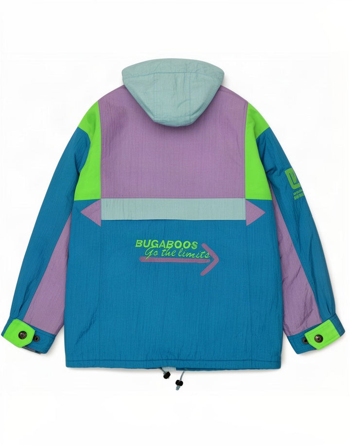 Giacca da sci grafica da uomo Elho IT 50 Large Blu Colourblock in poliammide