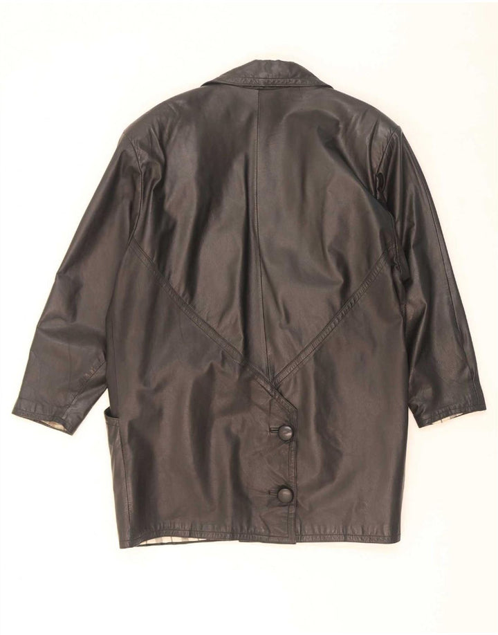 Cappotto in pelle da donna C&A UK 18 XL Nero