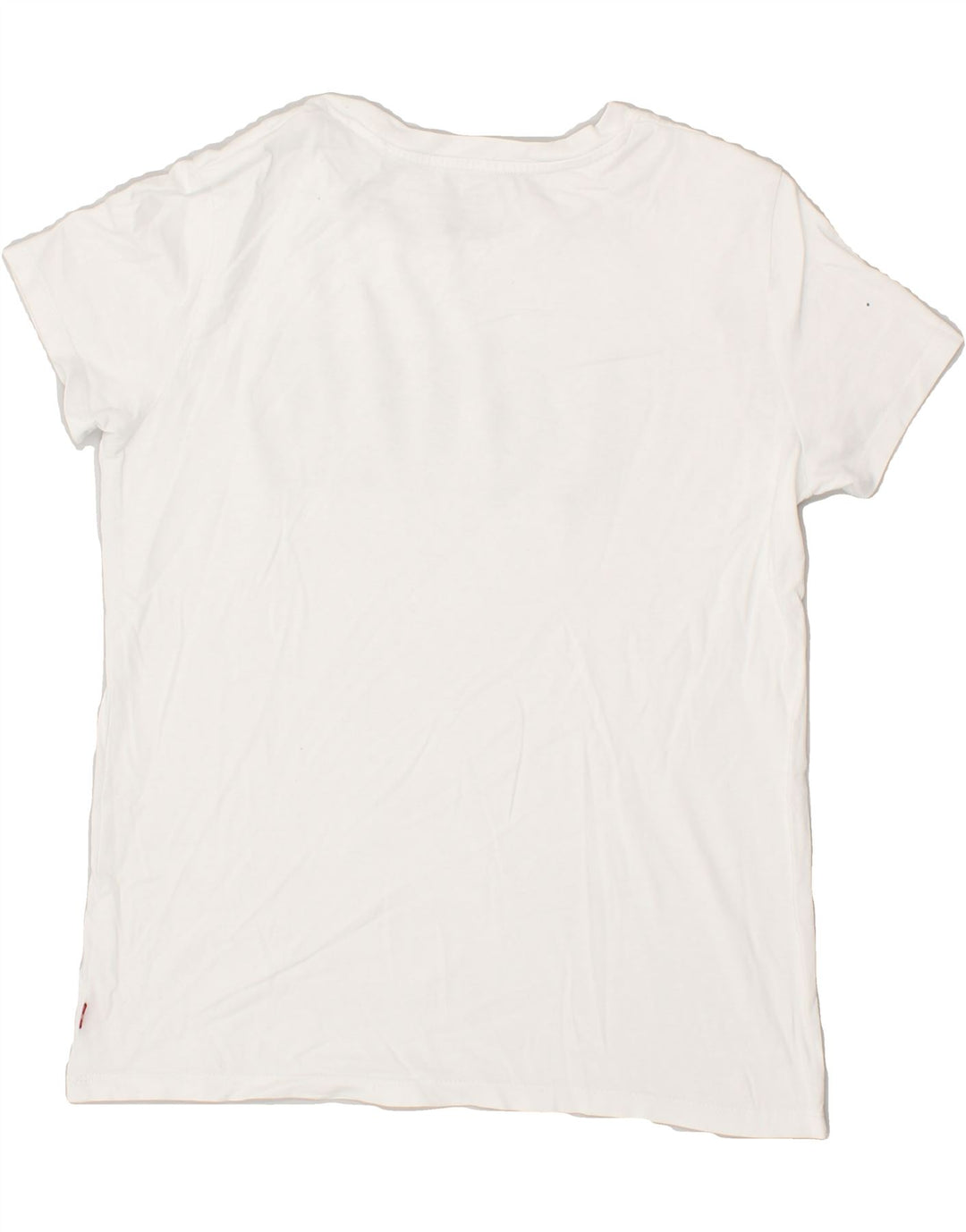 LEVI'S Womens Graphic T-Shirt Top UK 6 XS White | Vintage Levi's | Thrift | Second-Hand Levi's | Used Clothing | Messina Hembry 