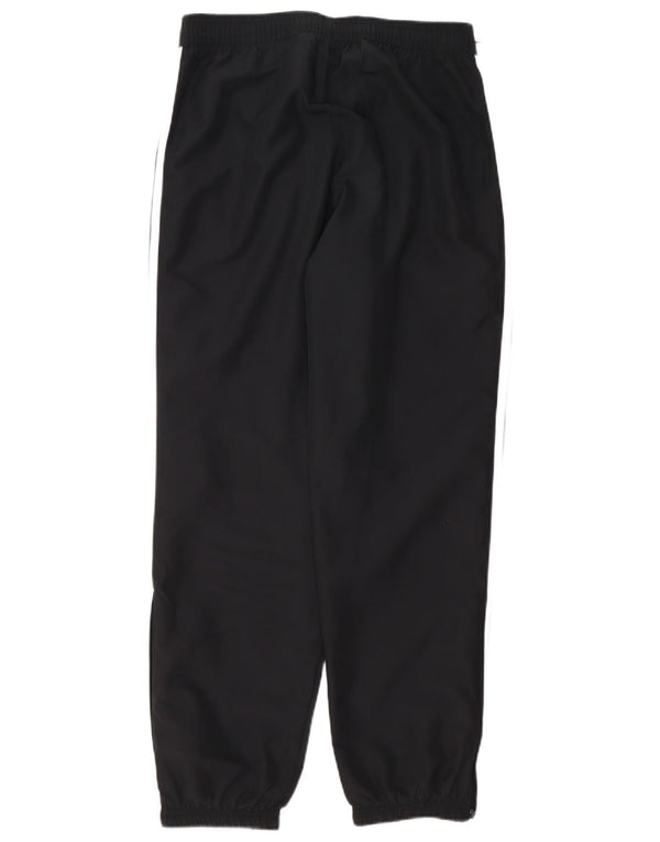 Pantaloni da tuta da uomo Adidas Joggers poliestere medio a righe nere