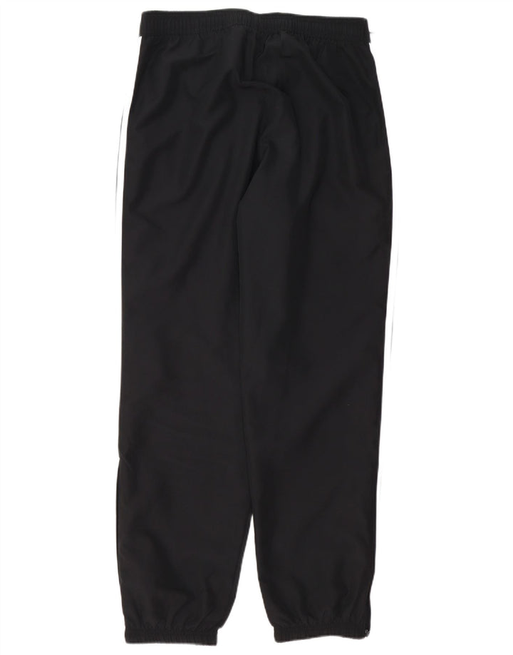 Pantaloni da tuta da uomo Adidas Joggers poliestere medio a righe nere