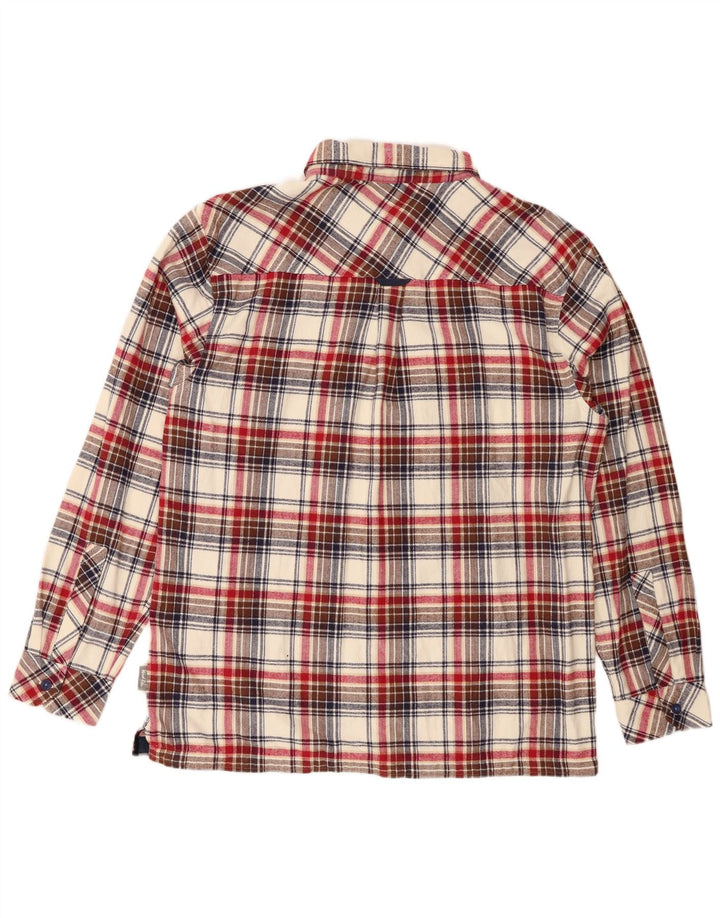 WEIRD FISH Camicia da uomo in flanella 2XL Cotone scozzese multicolore