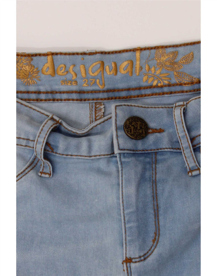 Jeans skinny da donna Desigual W27 L31 Blu
