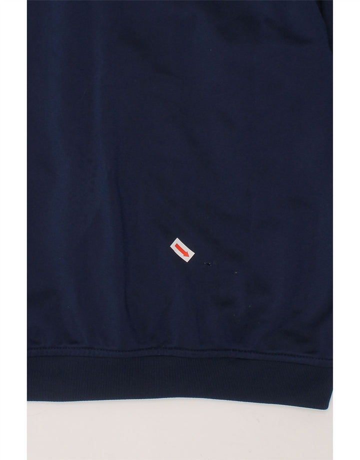 NIKE Boys Graphic Tracksuit Top Jacket 10-11 Years Medium Navy Blue Vintage Nike and Second-Hand Nike from Messina Hembry 