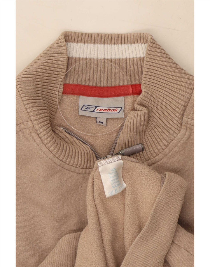 Giacca da tuta da donna Reebok UK 14 cotone beige medio
