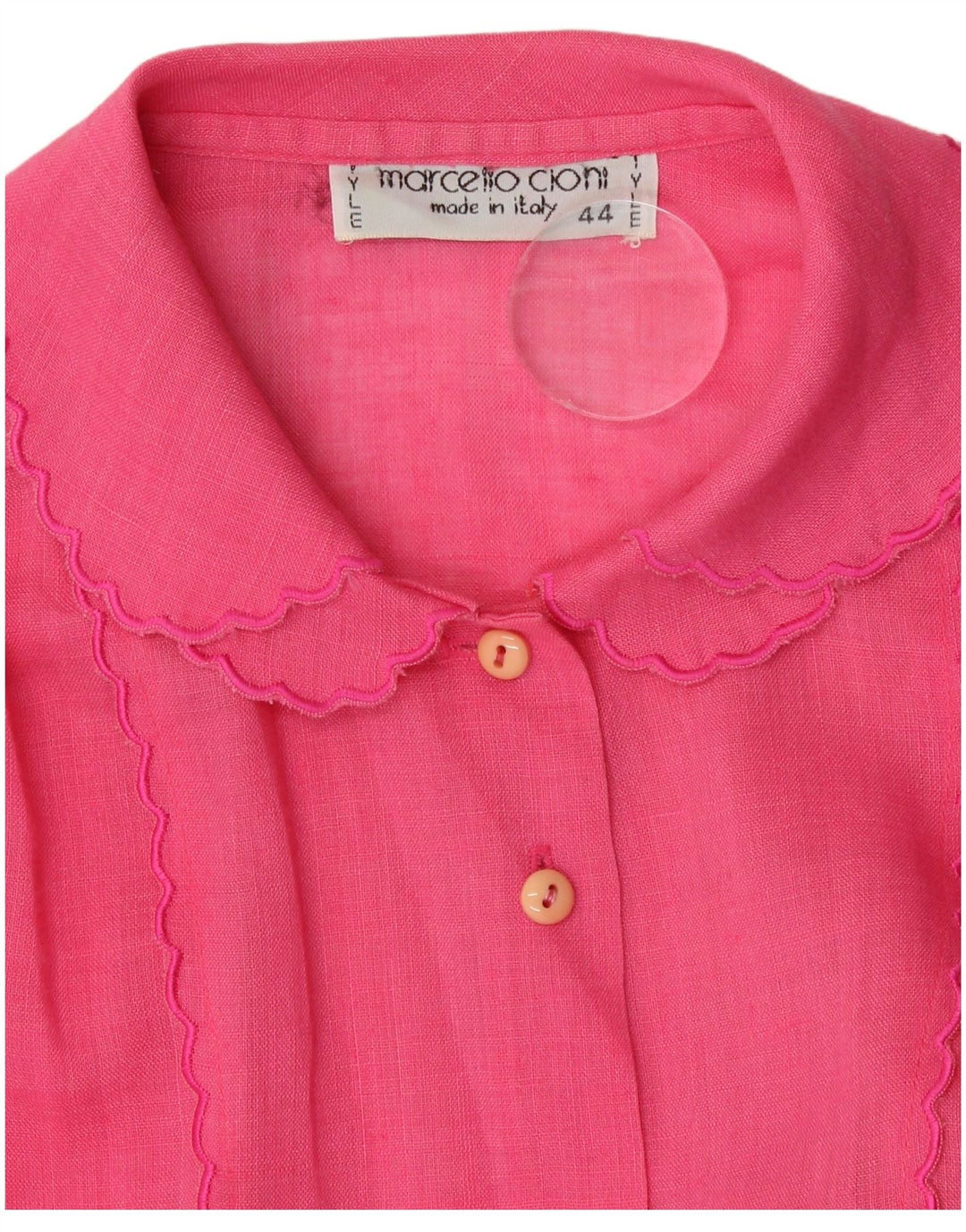 Camicetta da donna a maniche corte VINTAGE IT 44 Rosa medio