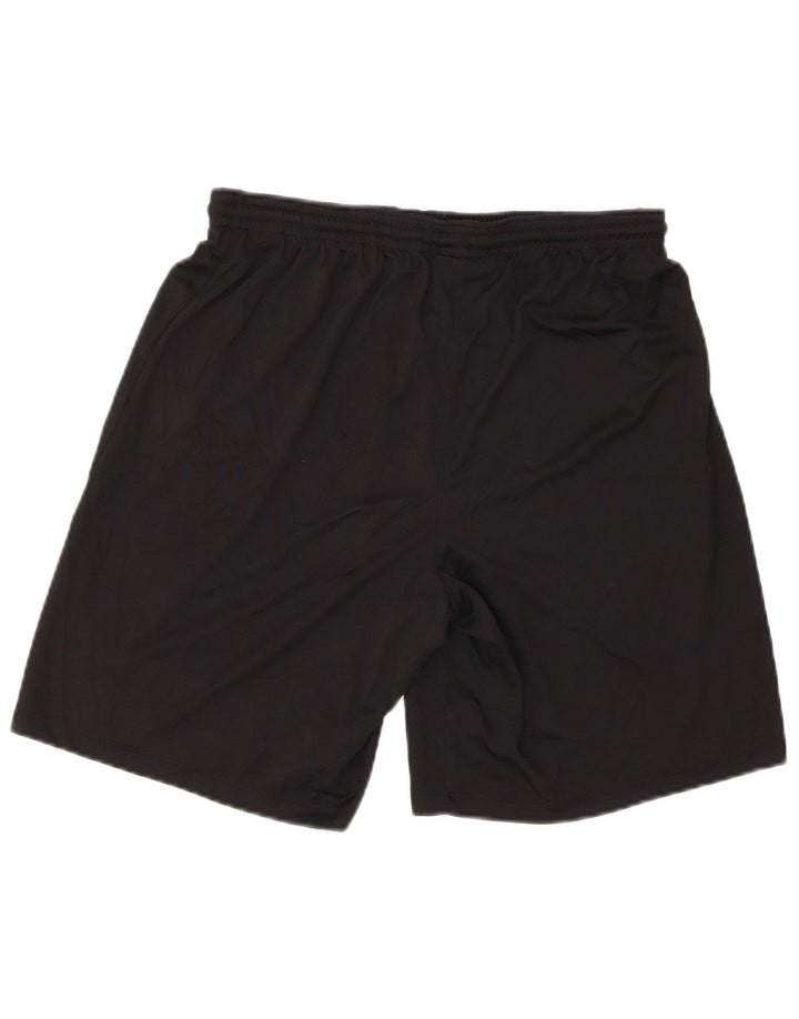 Pantaloncini sportivi Nike Dri Fit Slim da uomo, grandi, in poliestere nero