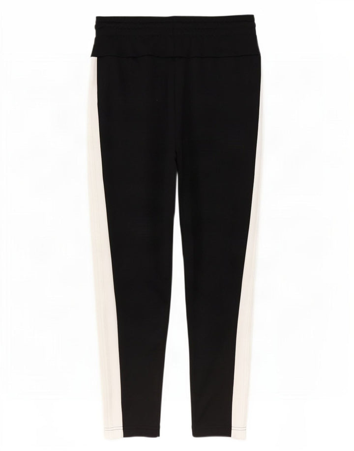 Pantaloni della tuta da donna Adidas UK 12/14 Medium Black Colourblock