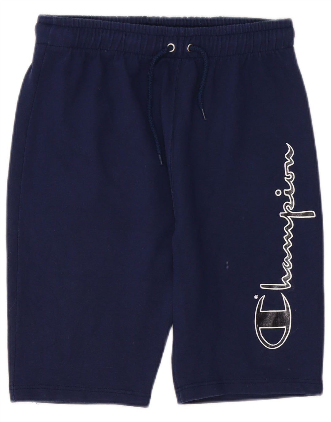 Pantaloncini sportivi grafici da uomo Champion cotone medio blu navy
