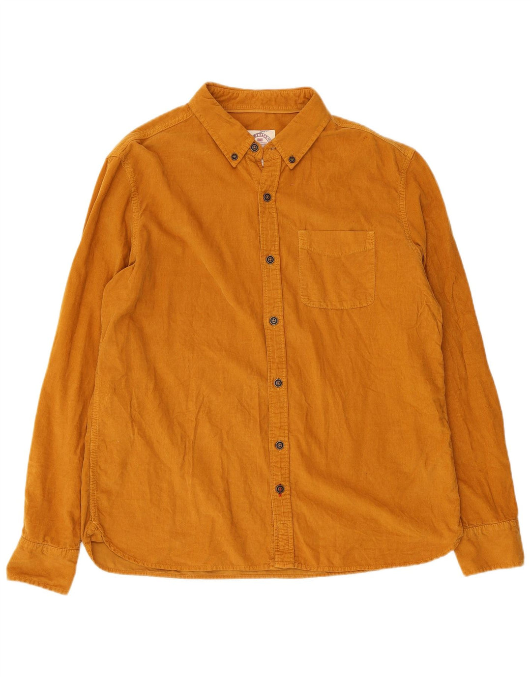 Camicia da uomo in velluto a coste Fat Face, cotone beige grande