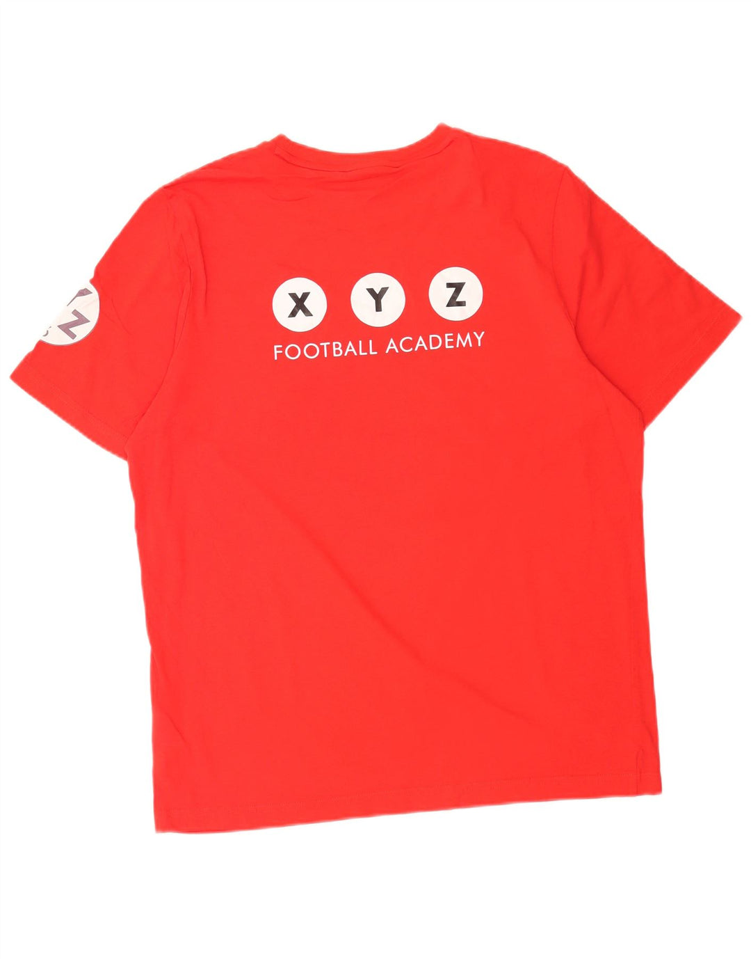 T-shirt grafica da uomo Puma Top grande in cotone rosso