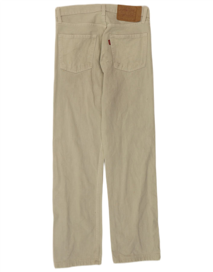 Levi's Uomo 501 Jeans dritti W30 L28 Verdi
