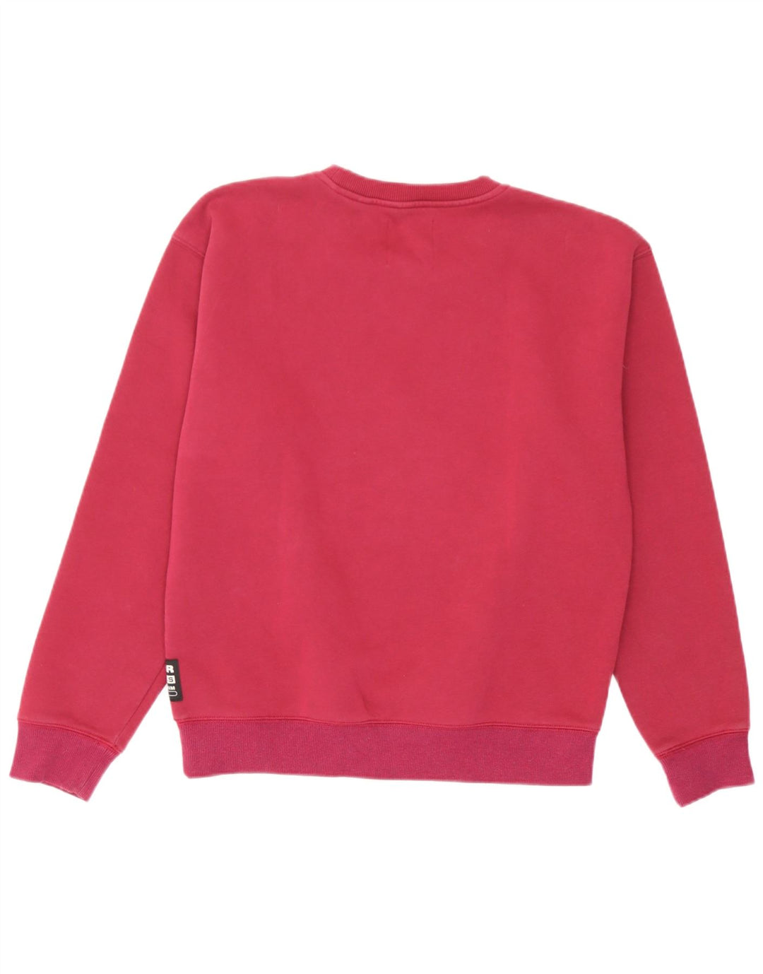 Felpa da donna G-Star Maglione UK 14 Cotone bordeaux medio