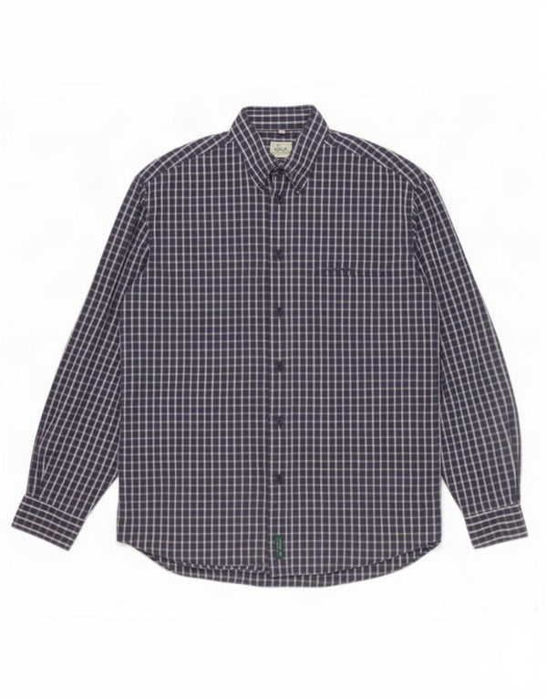 Camicia da uomo Ben Sherman a quadri blu grandi