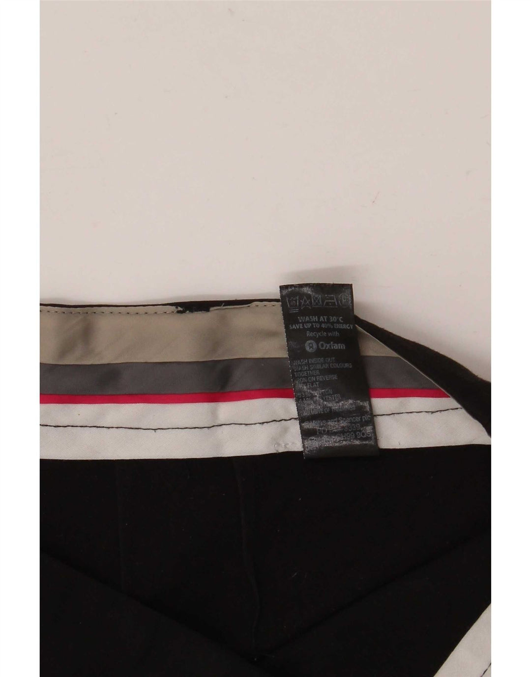 Pantaloni casual Bootcut da donna Marks & Spencer UK 12 medi W32 L30 neri