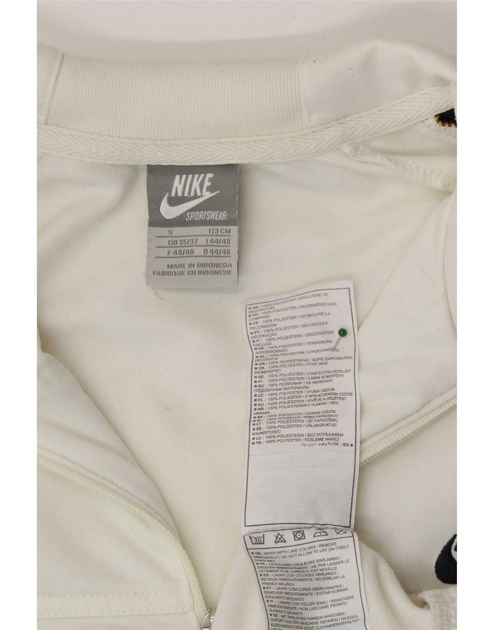 Giacca da ginnastica Nike da uomo con vestibilità regolare, piccola, colore bianco, colore sportivo
